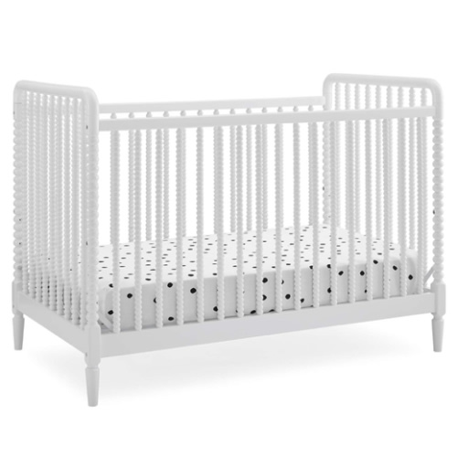 Delta Saint 4-in-1 Convertible Crib - Bianca White