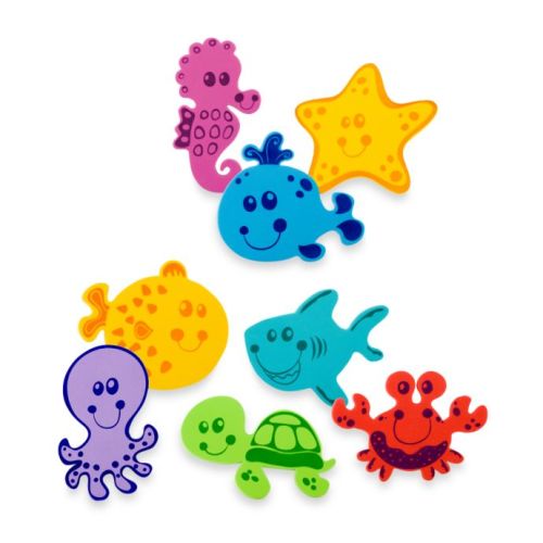 Nuby™ 16-Piece Bath Tub Foam Animal Characters