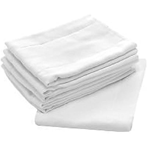 High Absorbency, Birdseye Diapers and Burp Cloth, Hypoallergenic, Soft and Safe On All Skins (6 Pack)