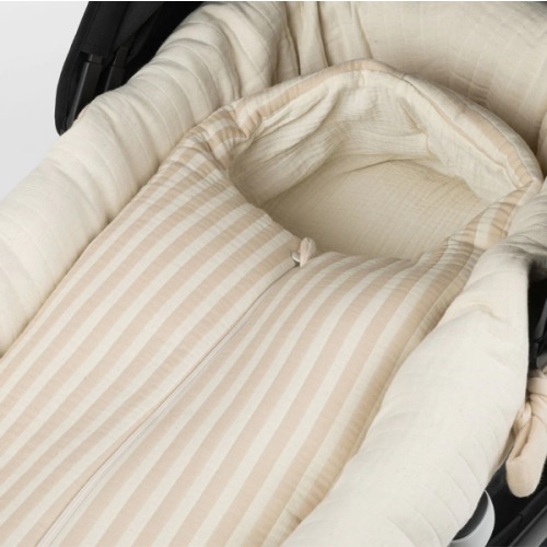 Oval Sleeping Bag Rayas Nude - mid-season · Minicoton