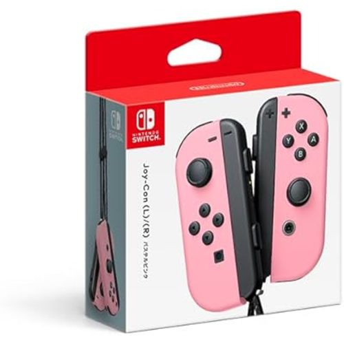 Nintendo Switch Joy-Con (L)/(R) (Pastel Pink) - (NSW) Nintendo Switch (Japanese Import)