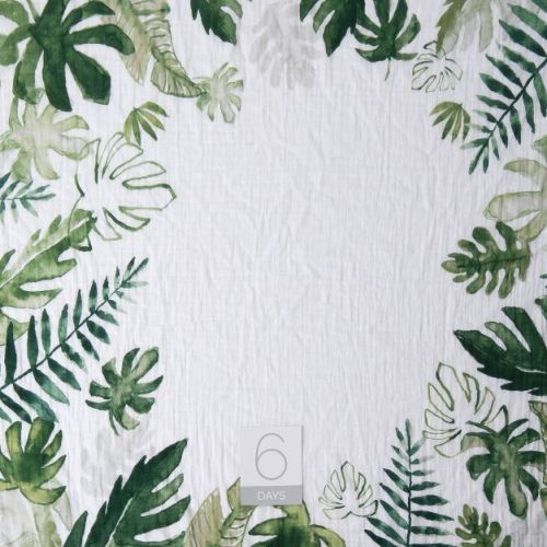 Little Unicorn Photo Blanket -Tropical Leaf