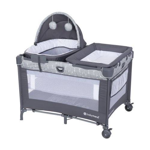 Baby Trend Nursery Den Playard w/ Snooze Pod &Changer