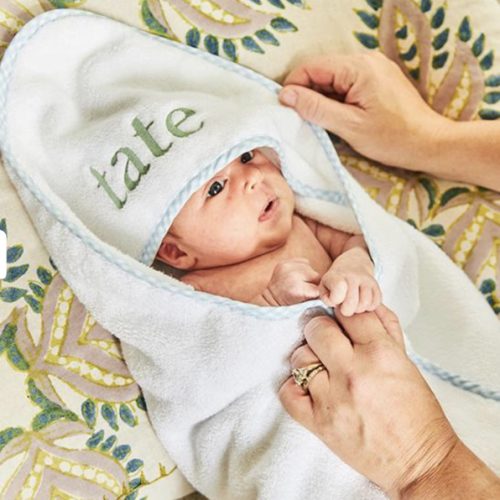 Personalized Baby Hooded Towel | Weezie Towels