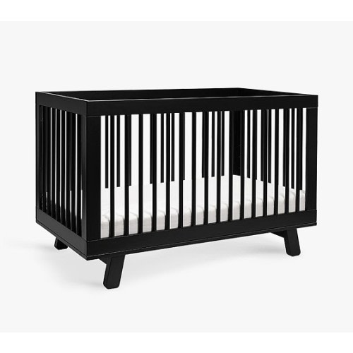 Babyletto Hudson 3-in-1 Modern Crib | Pottery Barn Kids: Black