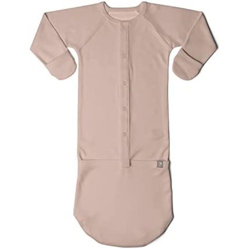 goumikids Viscose Made from Bamboo Organic Cotton Convertible Baby Gown
