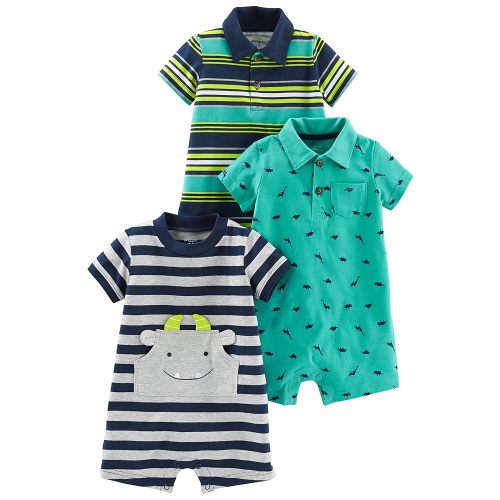 Simple Joys by Carter's baby-boys 3-pack Rompers