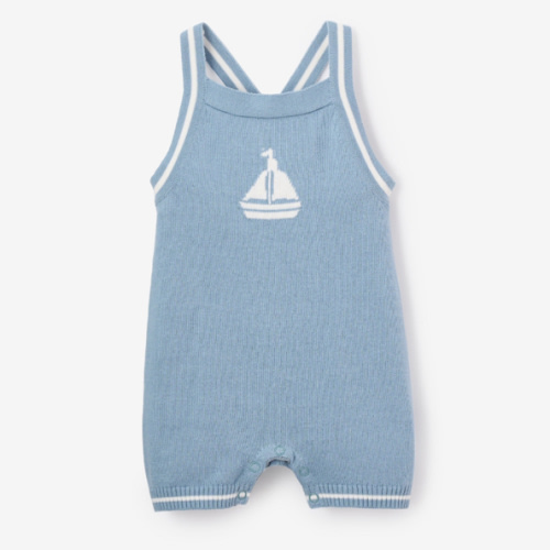 Nautical Knit Overall – Elegant Baby