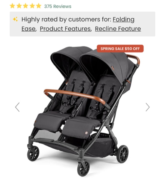 Bombi Bēbee Twin: Best Folding Double Stroller | Bombi Gear