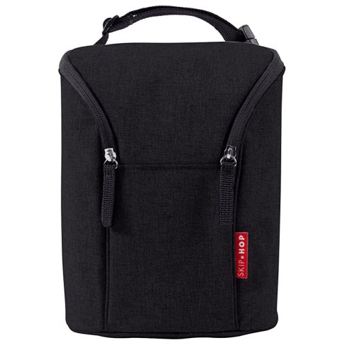 Skip Hop Baby Bottle Bag, Grab & Go, Black