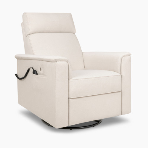 Namesake Willa Deluxe Power Recliner and Swivel Glider - Performance Cream Eco-Weave