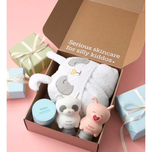 Coconut Oil Baby Cream, Shampoo & Baby Oil Starter Set | Bubbsi