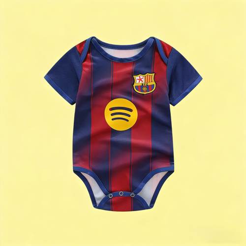 Barcelona Baby Soccer Bodysuit - Infant Football Jersey