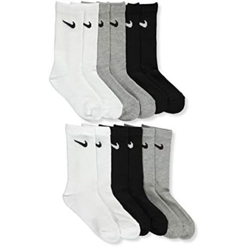 Nike Kids' Everyday Cushion Crew Socks (6 Pairs)