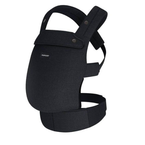 Momcozy Baby Carrier - Ergonomic, Cozy and Lightweight Carrier for 7-44lbs, Effortless to Put On, Ideal for Hands-Free Parenting, Enhanced Lumbar Support, Purehug for Infant to Toddler, Black