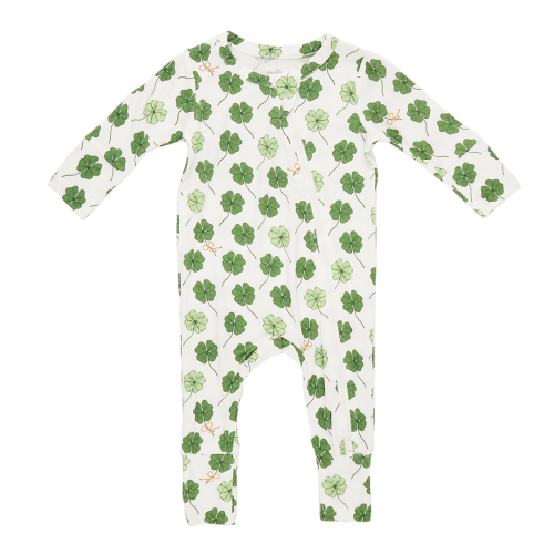 Baby Bamboo Romper - Shamrock Sweetness
