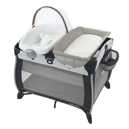 Graco Pack 'n Play Quick Connect Playard with Portable Seat- Britton