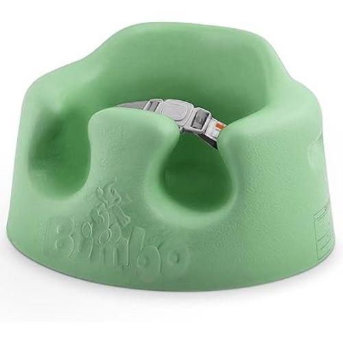 Bumbo Baby Floor Seat, Portable Infant Sit Up Activity and Eating Chair, Hemlock