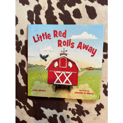 Little red rolls away kids book