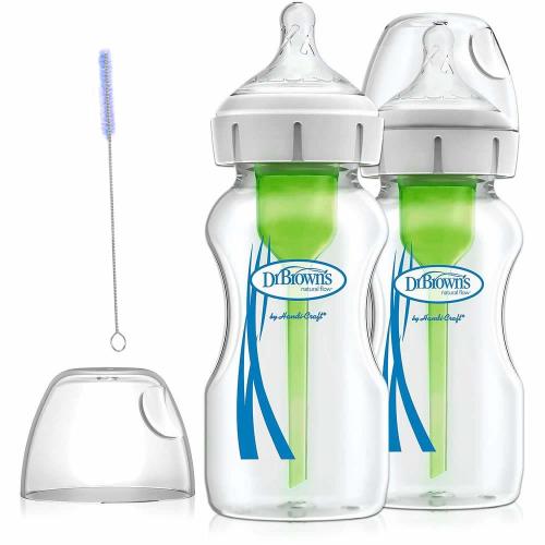 Options+ 9oz Wide-Neck Bottle - 2 Pack | Snuggle Bugz | Canada's Baby Store