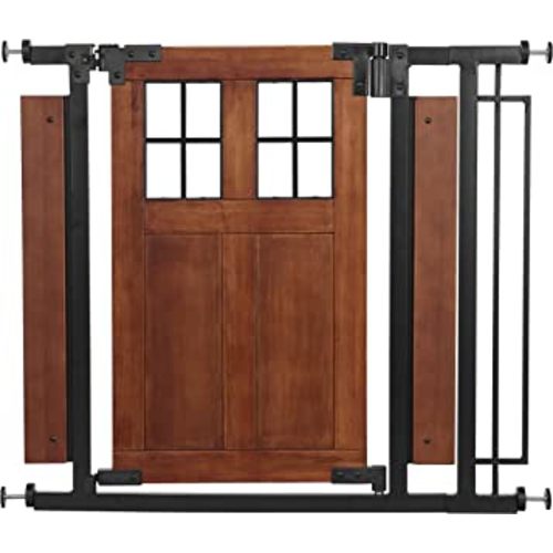 Evenflo Barn Door Walk-Thru Gate (Farmhouse Collection)