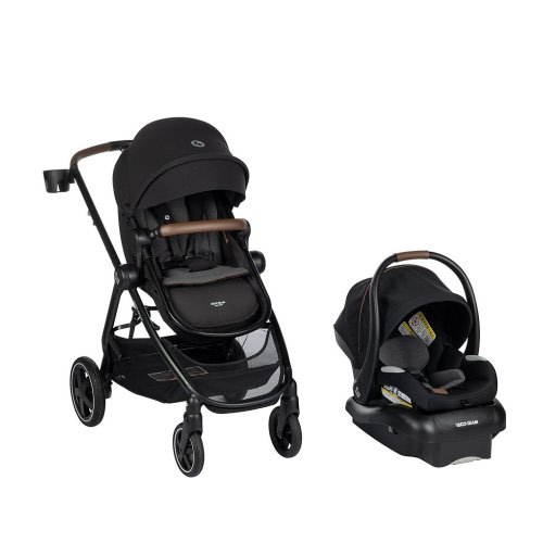Maxi Cosi Zelia Luxe 5-in-1 Stroller & Micro Luxe Infant Car Seat Travel System
