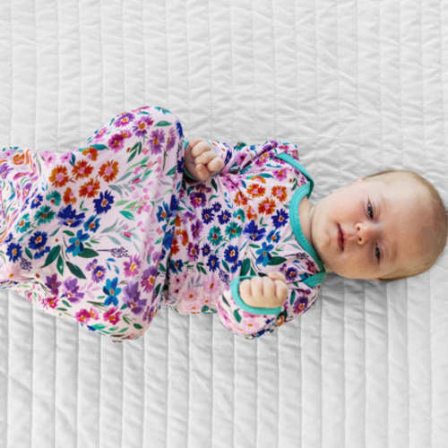 Sweet Pea Floral Infant Gown