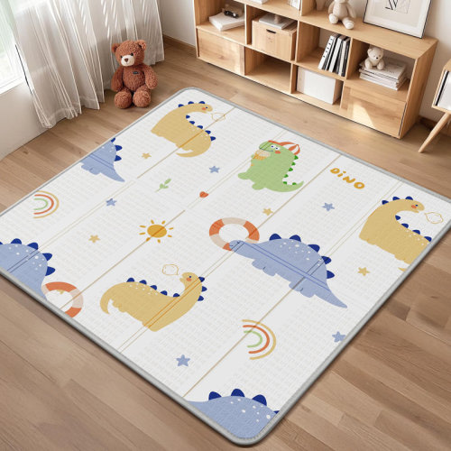 PIGLOG Foldable Baby Play Mat, PIGLOG Waterproof Playmats for Babies and Toddlers Kids, Safe Foam Playmat for Tummy Time, 50x50 Playpen Mat, Reversible Portable Baby Floor Mat for Infant, Toddler & Reviews | Wayfair
