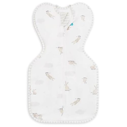 Love to Dream Swaddle Blanket. Newborn Essentials for 0-6 Months Baby Girls and Boys. 1.0 TOG Baby Sleeping Bag with Arms, Provides Comfortable and Quiet Sleep (Newborn)