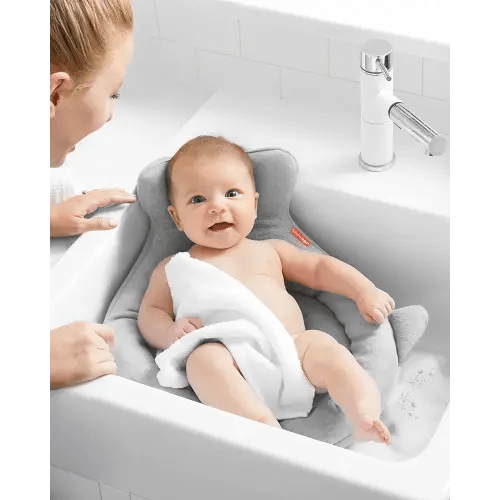 Skip Hop Soft Sink Baby Bath Tub, Moby, Grey