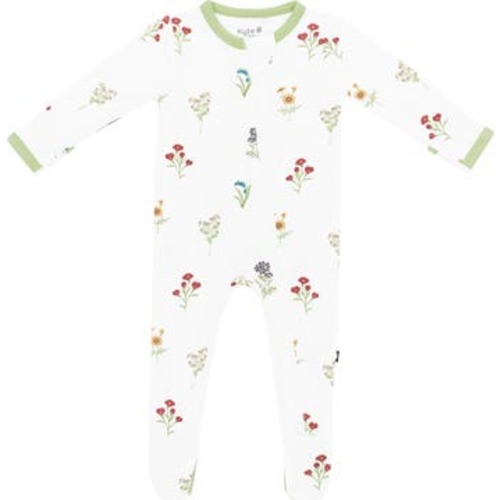Wildflower Zip-Up Romper, 0-3M