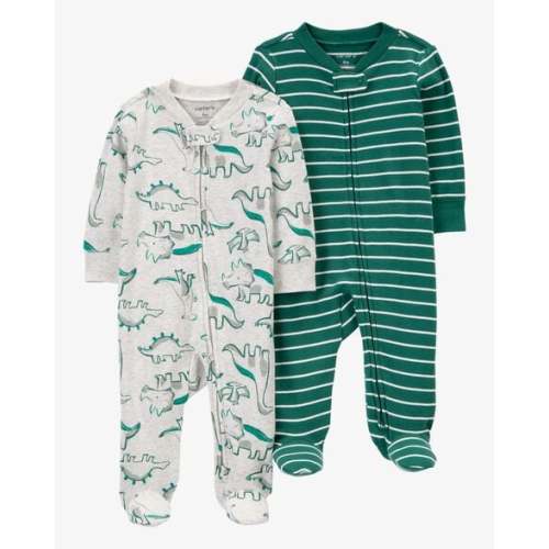 Baby 2-Pack 2-Way Zip Sleep & Play Pajamas - Carter's | Carter's