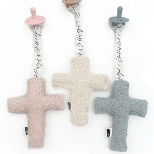 Pacifier Lovey Cross – OUR HOUSE ABOVE