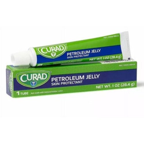 CURAD Petroleum Jelly, Skin Protectant and Moisturizer, 1 oz. Tube