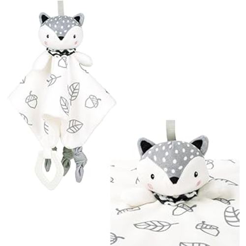 Little Friends Club™ Baby Girl/Boy Comforter Toy - Soft Security Blanket for Newborns - Snuggle Toy and Baby Comforter in One