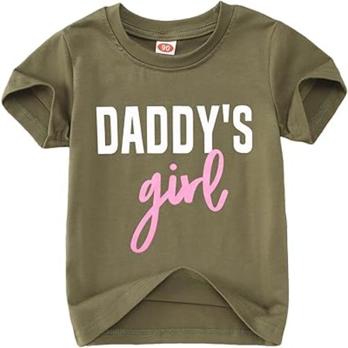 Daddy and Me Matching Outfits Fathers Day Shirt Tee Tops Dad and Son Daddy's Girls Dad's Dude Family Shirts Set