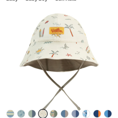 Baby Boys' Reversible Sun Hat | Baby UPF 50+ Bucket Hat – UV Skinz®