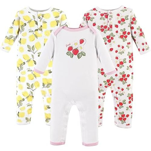 Hudson Baby baby-girls Cotton Coveralls