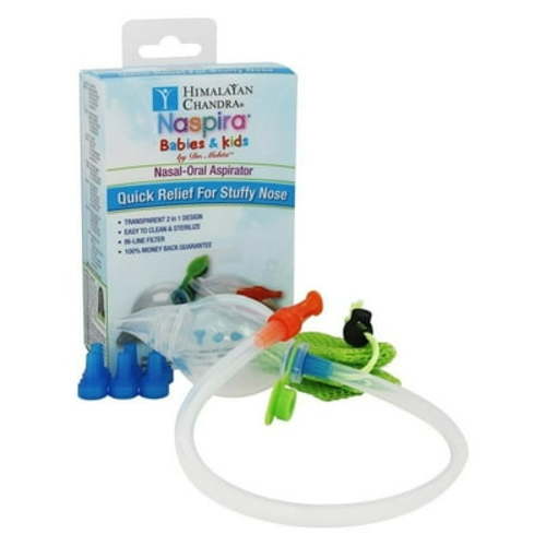Himalayan Chandra Naspira Nasal Oral Aspirator for Babies and Kids, 1 Ea