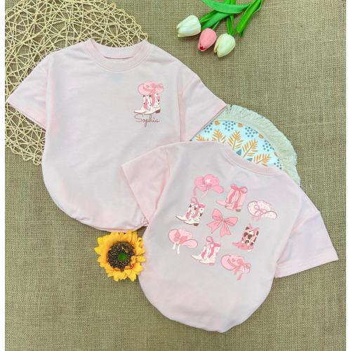Personalized Rodeo Birthday Romper: Howdy Cowgirl Outfit