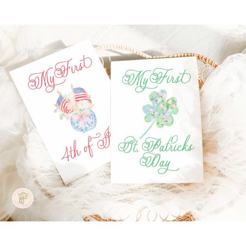 My First Milestone Cards | Milestone cards | Baby Gift | New Mom | Gift Ideas | Baby Holiday Cards | Baby's First Holidays Milestone Cards