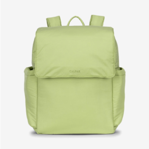 CALPAK Diaper Backpack with Laptop Sleeve - Lime