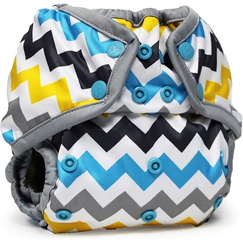 Kanga Care Rumparooz Double Leg Gusset Reusable Cloth Diaper Cover One Size Snap | Charlie 6-35 lbs