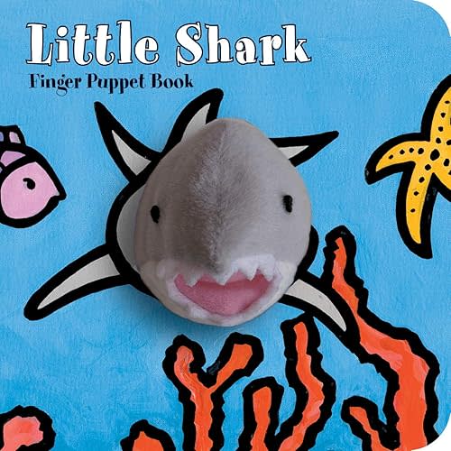 Little Shark: Finger Puppet Book: (Puppet Book for Baby, Little Toy Board Book, Baby Shark) Novelty Book – Picture Book, February 19, 2013