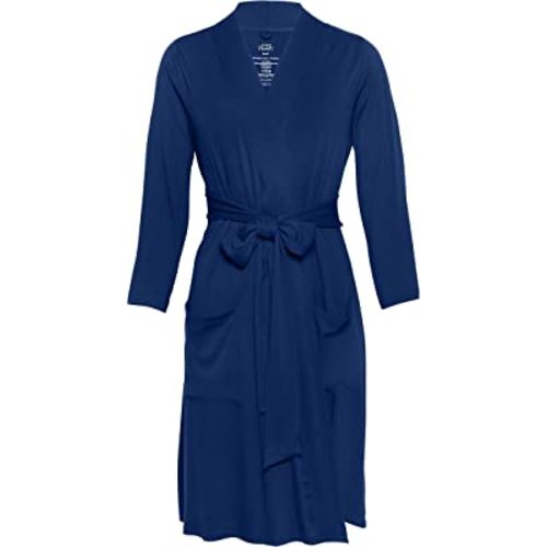 Posh Peanut Maternity Robe for Hospital Delivery - Soft Viscose from Bamboo Postpartum Robe for Women Nursing & Lounging