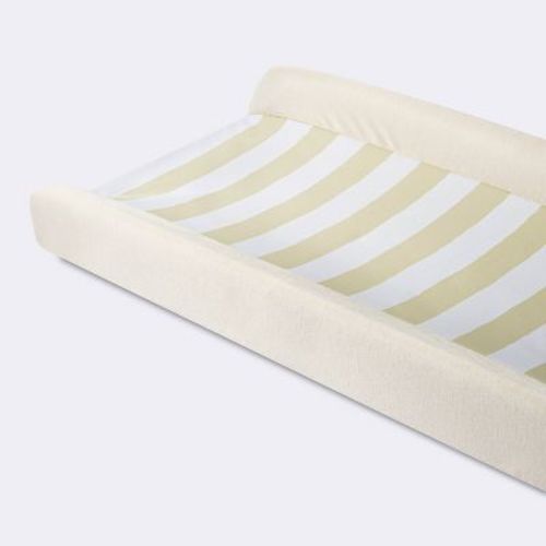 Wipeable Changing Pad Cover - Khaki Stripes - Cloud Island™