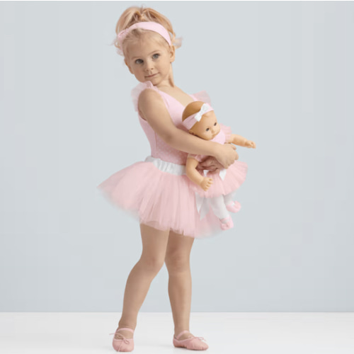Bitty’s™ Ballerina Outfit for Little Girls & Bitty Baby® Dolls