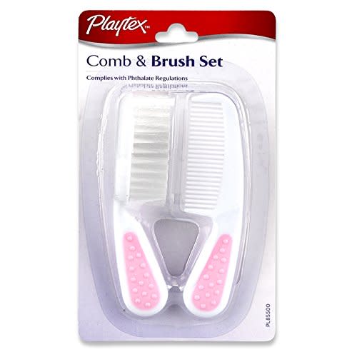 Regent Baby Playtex Comb and Brush, Girl-L8