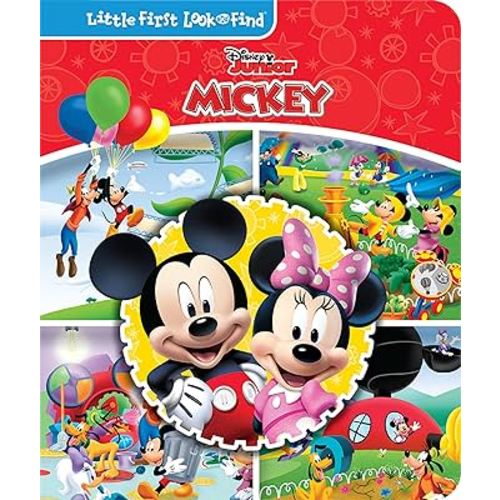 Mickey Mouse Clubhouse - My Little First Look and Find Activity Book - PI Kids