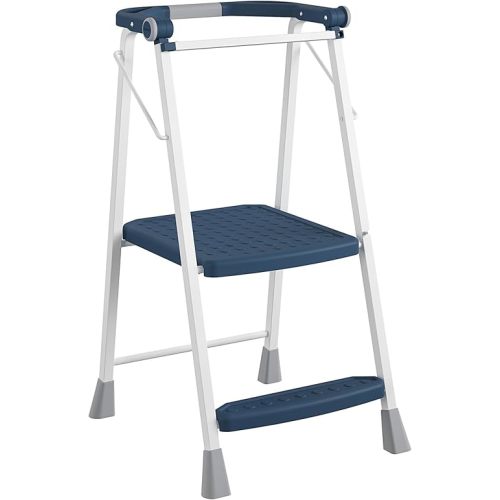 COSCO 2-Step Kitchen Stepper™ Adult Folding Step Stool, Kids Folding (Steel/Resin)